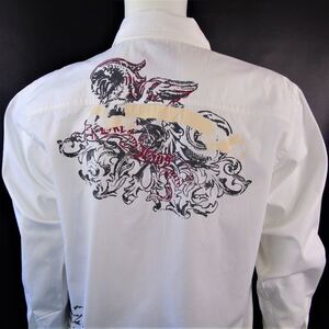 Hawks Bay Mens Snap Button Shirt